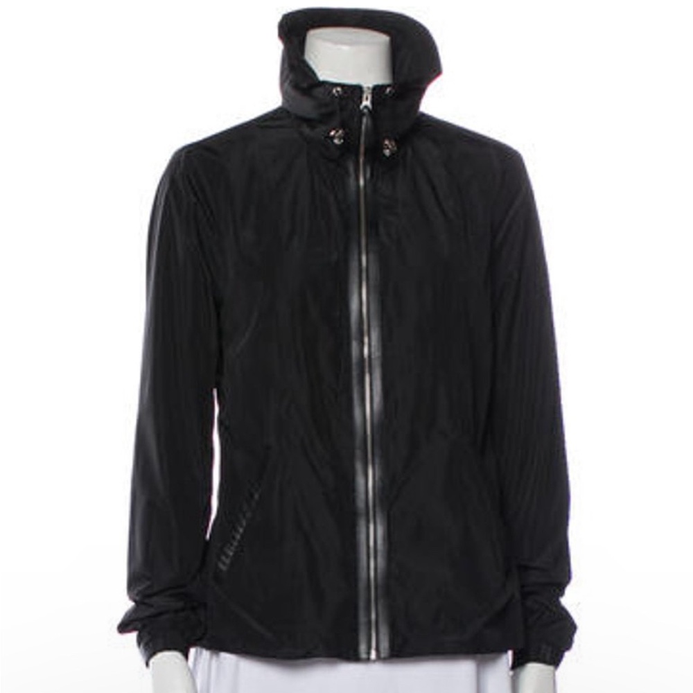 Mackage Black Performance Jacket With Leather Tri… - image 1